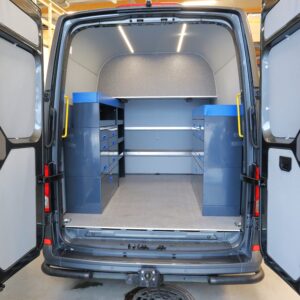 MAN utdragbara lastbilshyllor