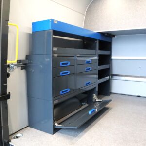 MAN hyllor för transportbilar